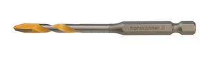 Hanskonner Сверло по твёрдым материалам 5x90мм, шестигранный хвостовик, H1055-09-05