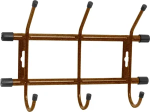 НИКА Вешалка настенная металлическая ВН3 медный антик