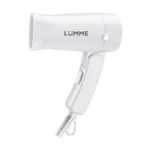 LUMME Фен 1200W LU 1040 белый жемчуг