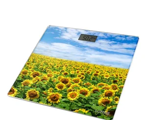 LUMME Весы напольные электронные LU 1328 подсолнухи