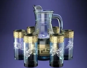 ГУСЬ ХРУСТАЛЬНЫЙ Набор для напитков 7пр. Греческий узор (GE03-3944/402)