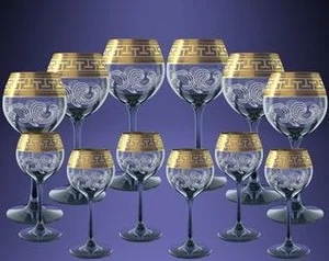 ГУСЬ ХРУСТАЛЬНЫЙ Универсальный набор 12пр. Версаче GE08-411/134