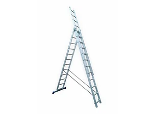 Stairs Лестница 3-х секционная алюминиевая LP312 (профи)