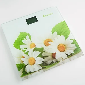 ВАСИЛИСА Весы напольные электронные Букет ромашек ВА 4007