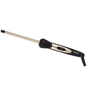 DELTA Щипцы для завивки волос LUX DL 0637 черные с золотом