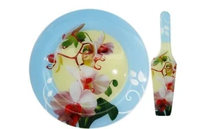 КОРАЛЛ Набор для торта 30 см. Орхидея S3000/2PDQ-Q019L