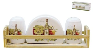 КОРАЛЛ Набор для специй Оливки HC4011-G09