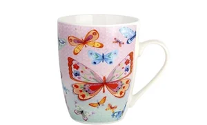 КОРАЛЛ Кружка 340мл. Бабочки YQ1696 