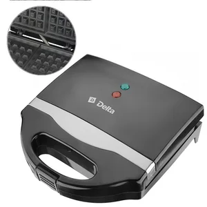 DELTA Вафельница Венская черная DL 049