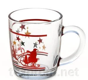 PASABAHCE Набор кружек (2шт.) 350 мл.CHRISTMAS SANTA (55531 SL)