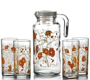 PASABAHCE Набор для напитков 5пр. ОРАНЖ СЕРЕНЕЙД 95895 BD1