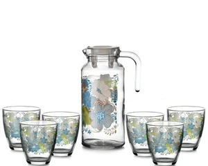 PASABAHCE Набор для напитков 7пр. БЛЮ ДРИМ (95972 BD2)