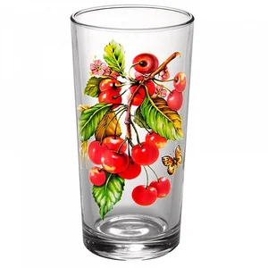 ДЕКОСТЕК Набор для напитков 6пр. Вишня на ветке 146-Д