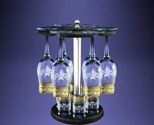 ГУСЬ ХРУСТАЛЬНЫЙ Универсальный набор 13пр. Русский узор (GE09-160/837-БС)