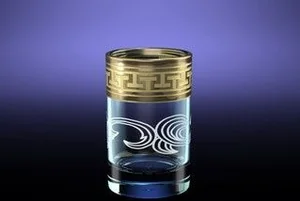 ГУСЬ ХРУСТАЛЬНЫЙ Набор стопок для водки Греческий узор 60мл. (GE01-837)