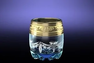 ГУСЬ ХРУСТАЛЬНЫЙ Набор стаканов для виски Русский узор 305 мл. (GE09-415)