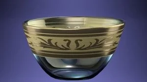 ГУСЬ ХРУСТАЛЬНЫЙ Набор салатников 2шт. Русский узор GE09-1542