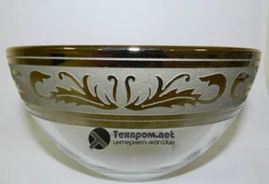 ГУСЬ ХРУСТАЛЬНЫЙ Набор салатников 2шт. Русский узор GE09-1425