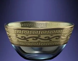 ГУСЬ ХРУСТАЛЬНЫЙ Салатник 19см. Версаче GE08-1326