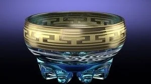 ГУСЬ ХРУСТАЛЬНЫЙ Набор креманок 6шт. Греческий узор (GE01-3258)