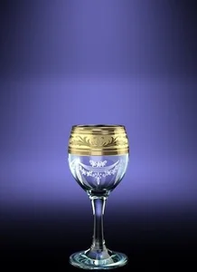 ГУСЬ ХРУСТАЛЬНЫЙ Набор рюмок для водки Русский узор 60мл. GE09-134