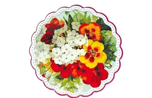 КОРАЛЛ Подставка под горячее 20см Цветочная симфония YX050