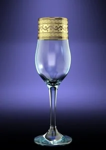 ГУСЬ ХРУСТАЛЬНЫЙ Набор бокалов для шампанского Версаче 200мл. (GE08-160)