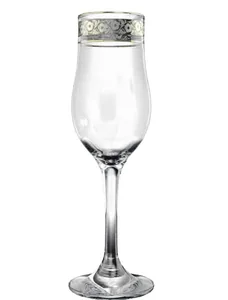 ГУСЬ ХРУСТАЛЬНЫЙ Набор бокалов для шампанского Флорис 200мл. (TL31-160)