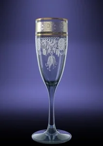 ГУСЬ ХРУСТАЛЬНЫЙ Набор бокалов для шампанского Нежность 170мл. (TL34-1687)