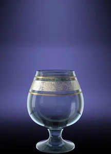 ГУСЬ ХРУСТАЛЬНЫЙ Набор бокалов для бренди Первоцвет 250 мл. (TL66-483)