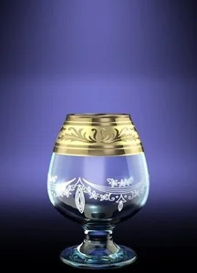 ГУСЬ ХРУСТАЛЬНЫЙ Набор бокалов для бренди Русский узор 250 мл. GE09-483