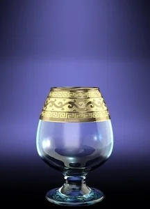 ГУСЬ ХРУСТАЛЬНЫЙ Набор бокалов для бренди Версаче 250 мл. (GE08-483)