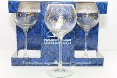 ГУСЬ ХРУСТАЛЬНЫЙ Набор бокалов для вина Колосок 210мл. (K28-1689)