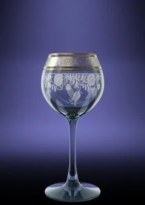 ГУСЬ ХРУСТАЛЬНЫЙ Набор бокалов для вина Нежность 210мл. (TL34-1689)