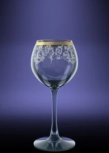 ГУСЬ ХРУСТАЛЬНЫЙ Набор бокалов для вина Каскад 210мл. (TL40-1689)