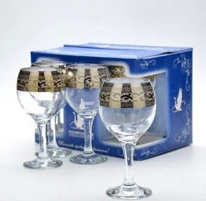 ГУСЬ ХРУСТАЛЬНЫЙ Набор бокалов для вина Версаче 210мл. GE08-411