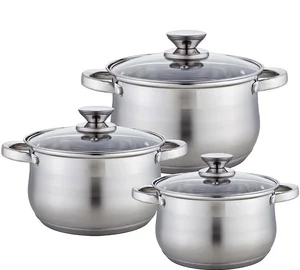 WEBBER Набор кастрюль (6пр) BE 615/6