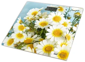 HOME ELEMENT Весы напольные электронные HE SC 906 ромашковое поле