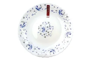 КОРАЛЛ Тарелка обеденная 24см Синяя вуаль LHP95-1059