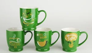 КОРАЛЛ Кружка 320мл Кофе на зеленом ZC02-AH31