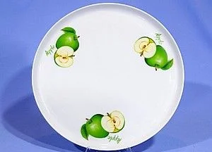 ДФЗ Блюдо для пиццы 30см.Зеленое яблоко 7С1092Ф34