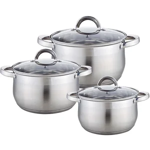 WEBBER Набор кастрюль (6пр.) BE 616/6