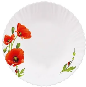 MAESTRO Тарелка обеденная 22,5см Маки2 MR-30964-03