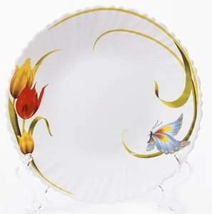 MAESTRO Тарелка десертная 17,5см Тюльпан MR-30749-01