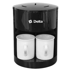 DELTA Кофеварка DL 8160 черная