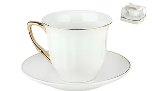 КОРАЛЛ Набор чайный 2 пр. Золотой лед R01G-2PV