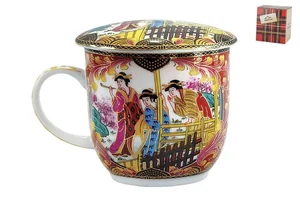 КОРАЛЛ Кружка для заваривания 330мл. Япония  CS-56