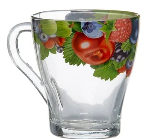 GLASSTAR Кружка 250мл. Ягодный бордюр 16049/11SL