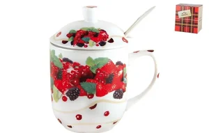 КОРАЛЛ Кружка для заваривания 300мл. Фруктовое изобилие RD-155