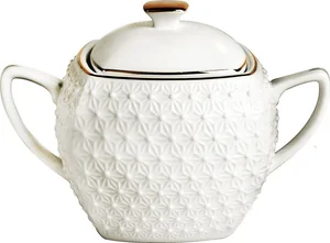 КОРАЛЛ Сахарница 500мл. Снежная королева квадрат CS932511-A